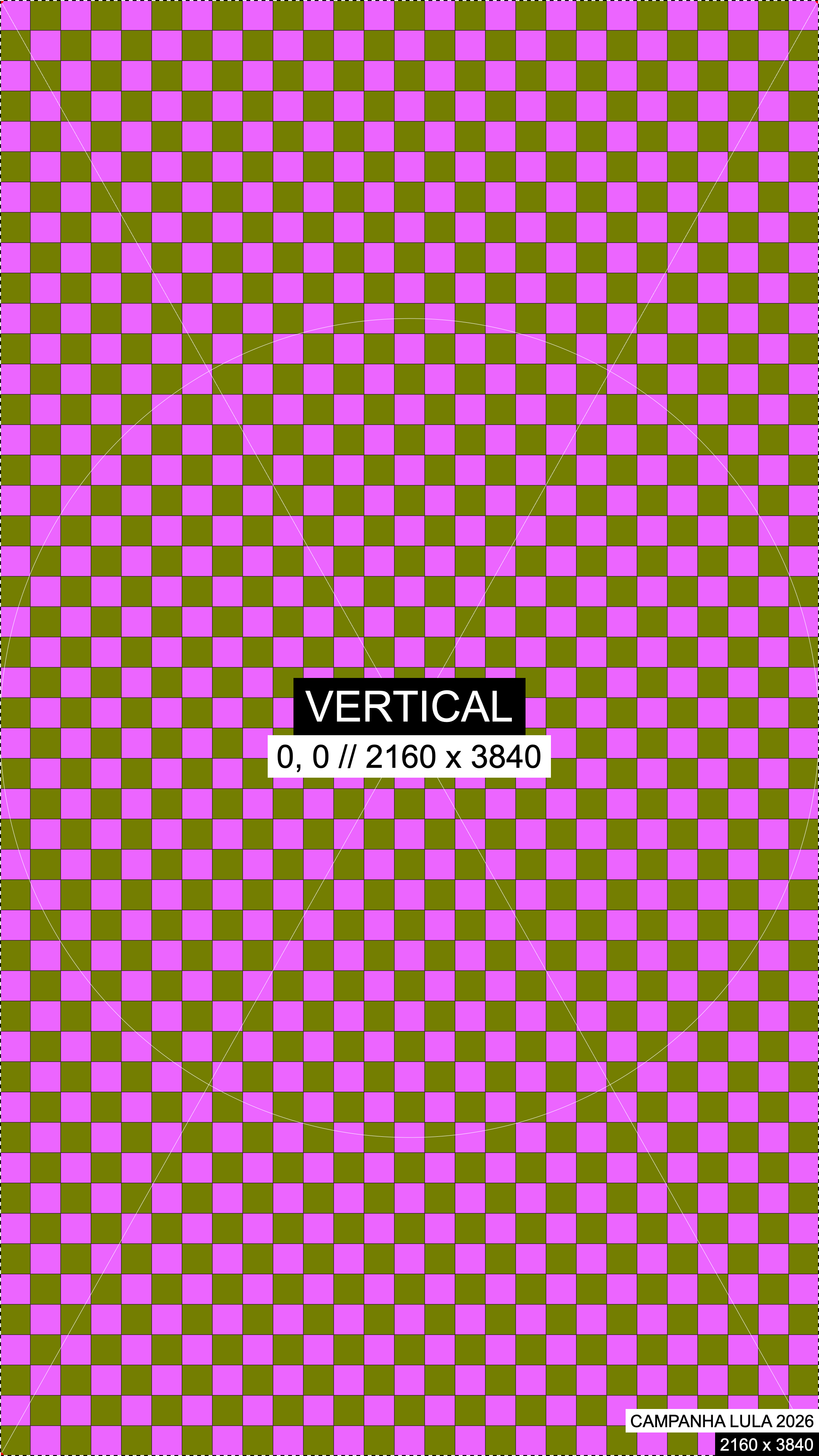 Pixel map vertical, 2160 por 3840 pixels